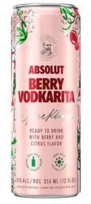 Absolut - Berry Vodkarita Sparkling NV (355ml) (355ml)