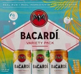 Bacardi - Variety Pack (6 pack 12oz cans) (6 pack 12oz cans)