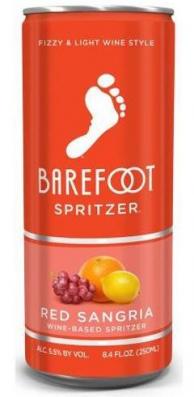 Barefoot - Refresh Red Sangria NV (4 pack 250ml cans) (4 pack 250ml cans)
