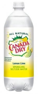Canada Dry - Lemon Lime Sparkling Seltzer Water (1L) (1L)