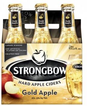 Strongbow - Gold Cider (6 pack 11.2oz bottles) (6 pack 11.2oz bottles)