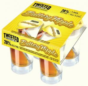 Twisted Shotz - Buttery Nipple (100ml 4 pack) (100ml 4 pack)